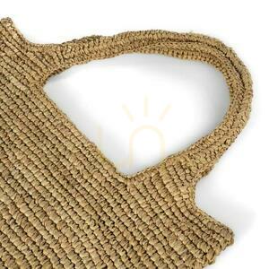 Raffia shopper táska BAZAR BIZAR bézs természetes 40 cm 3 Raffia shopper táska BAZAR BIZAR bézs természetes 40 cm small 3