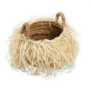 Raffia kosarak - közepes méretű small 2