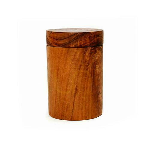 Jelölje be BAZAR BIZAR Teak gyökér tégely M, teakfa, természetes bézs, Teak Root Collection