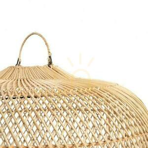 Függőlámpa BAZAR BIZAR Batu Bolong rattan természetes M small 2