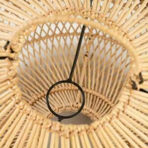 Függőlámpa BAZAR BIZAR Batu Bolong rattan természetes M small 4