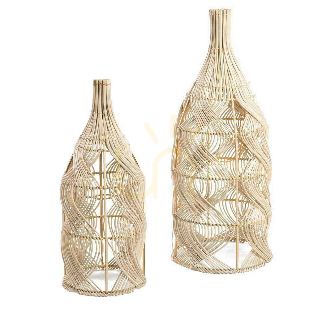 Előnézet Függőlámpa BAZAR BIZAR Garaffa Rattan Natúr L Függőlámpa BAZAR BIZAR Garaffa Rattan Natúr L