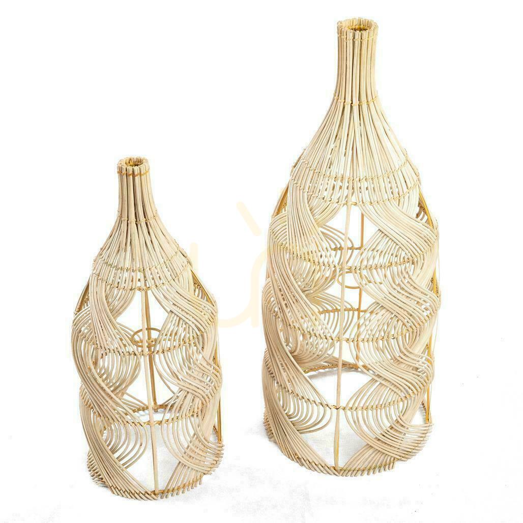 Előnézet Függőlámpa BAZAR BIZAR Garaffa Rattan Natúr L Függőlámpa BAZAR BIZAR Garaffa Rattan Natúr L
