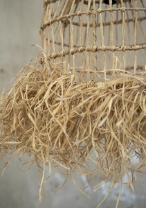 Függőlámpa BAZAR BIZAR Grass Collection mendong fű természetes bézs L 7 Függőlámpa BAZAR BIZAR Grass Collection mendong fű természetes bézs L small 7