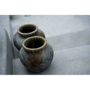 Terrakotta váza BAZAR BIZAR antik szürke Terracotta Collection small 3