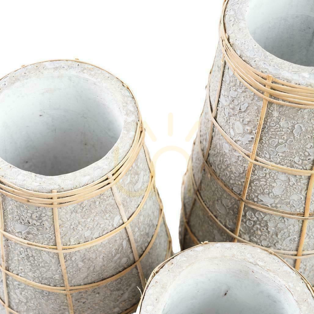 Kijelző Terrakotta váza BAZAR BIZAR Beton Natúr Más Terrakotta váza BAZAR BIZAR Beton Natúr Más