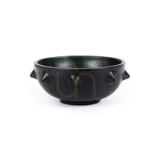 Jelölje be Tál BAZAR BIZAR fekete terrakotta Burned Collection 22 cm