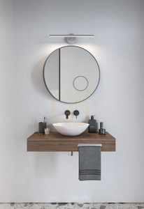 IP S13 40 fürdőszobai fali lámpa LED 6,2 W 3000 K 340 lm IP44, fehér, 310°-ban forgatható, Nordlux small 1