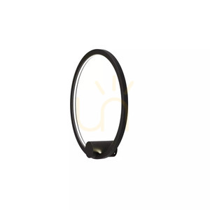 Ringa S fali lámpa 1xLED fekete WL0116-S-BK small 3