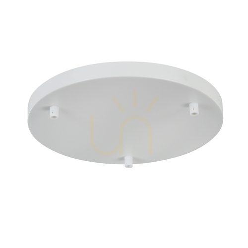Jelölje be Maytoni Universal base SPR-BASE-R-03-W fehér mennyezeti takarórózsa három függesztékhez, 30 cm