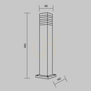 UNTER DEN LINDEN O578FL-01B IP54 Maytoni lámpaoszlop O578FL-01B IP54 Maytoni small 8