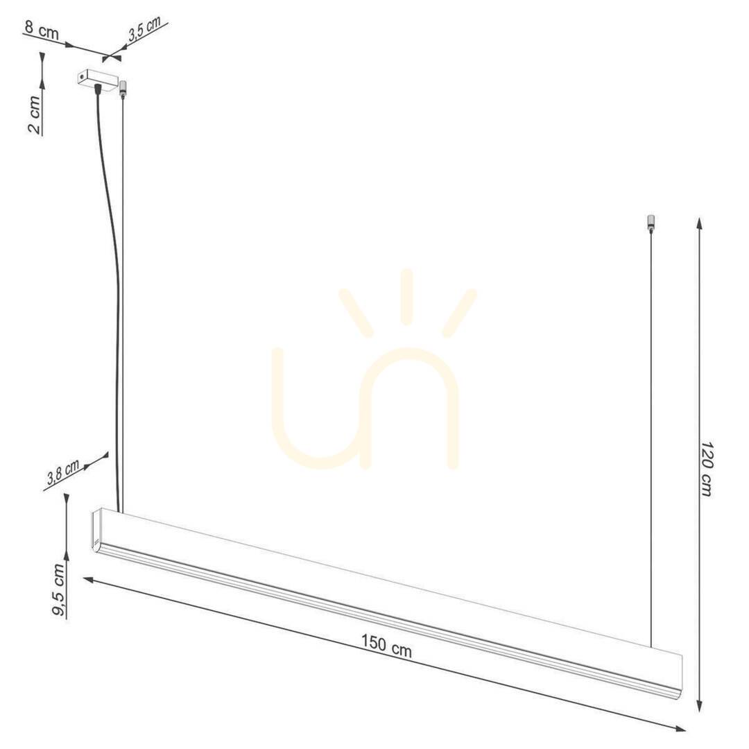 Kijelző LYKKE 150 LED 3000K Thoro függőlámpa LYKKE 150 LED 3000K Thoro LYKKE 150 LED 3000K Thoro függőlámpa LYKKE 150 LED 3000K Thoro