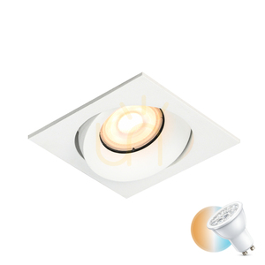 Italux GU10 süllyesztett lámpatest fehér alumínium DL-26451-GU10-WH small 0