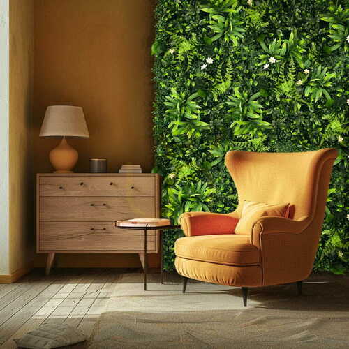 Jelölje be Orchidea mesterséges zöldfal panel 50x50cm