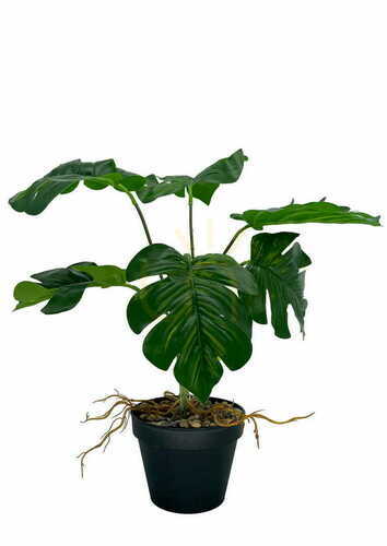 Jelölje be Mesterséges Monstera üreges növény 43 cm