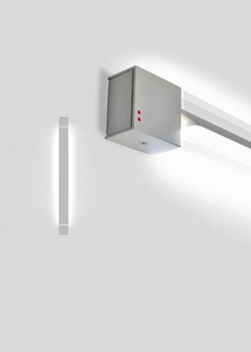 Jelölje be Fali lámpa Fabbian Pivot F39 23W 3000K - Világosszürke - F39 G01 75
