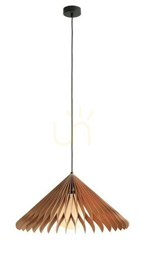 Jelölje be Függőlámpa Aldex Nature Sun L fa üveg fém 58 cm 1140G_L