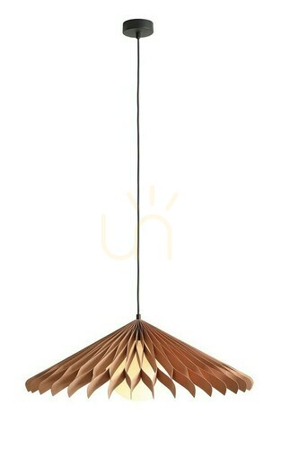Jelölje be Függőlámpa Aldex Nature Sun XL fa üveg fém 20 cm 1140G_XL