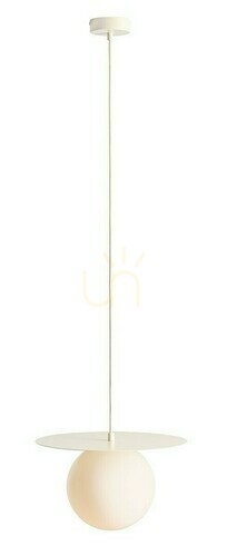 Jelölje be Függőlámpa Aldex Loop krém M 1x15W fém üveg 1125G9_M