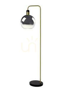 Lucide JULIUS 34738/01/65 állólámpa, füstszínű üveg, márványtalp, 1xE27, 158 cm small 1