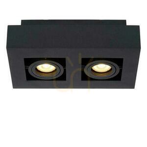Mennyezeti lámpa Lucide Xirax fekete alumínium LED GU10 2x5W 09119/11/30 small 3