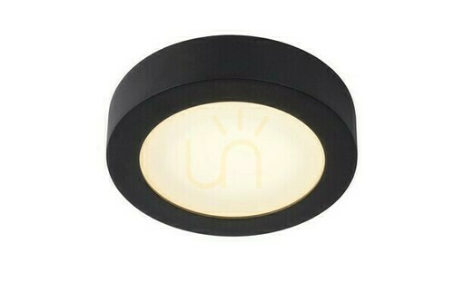 Jelölje be Plafond Lucide BRICE-LED fekete alumínium 18 cm IP44 28116/18/30