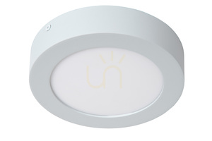 Lucide BRICE-LED fehér fürdőszobai LED mennyezeti lámpa 18 cm IP44 28116/18/31 small 4
