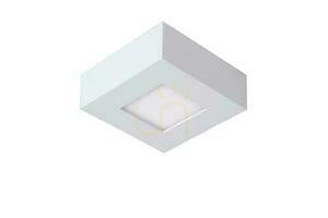 Lucide BRICE-LED fehér LED mennyezeti lámpa 8 W IP44 28117/11/31 small 1