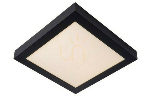 Jelölje be Plafond Lucide BRICE-LED fekete alumínium LED 30 cm IP44 30W 28117/30/30