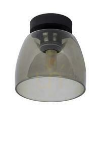 Plafond Lucide TYLER fekete üveg retro IP44 Ø16,1 cm 30164/01/30 small 1