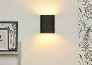 Lucide OVALIS fekete-arany LED fali lámpa E14 2 fényű 12222/02/30 small 2