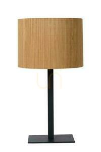 Lucide MAGIUS asztali lámpa rattan fa fekete Japandi 28 cm small 1