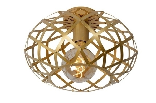 Jelölje be Plafond Lucide Wolfram arany fém LED 30 cm 21117/30/02
