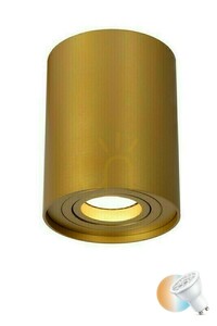 Lucide TUBE LED mennyezeti lámpa arany alumínium GU10 CCT 22952/01/02 small 0