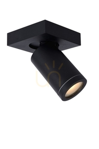 Plafon lámpa Lucide TAYLOR fekete LED IP44 GU10 5W 09930/05/30 small 5