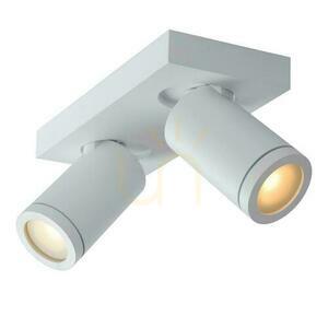Plafon Lucide Taylor fehér alumínium GU10 IP44 LED 2x5W CCT 24 cm small 5