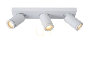 Plafon Lucide TAYLOR fehér alumínium IP44 LED GU10 3x5W 09930/15/31 small 9