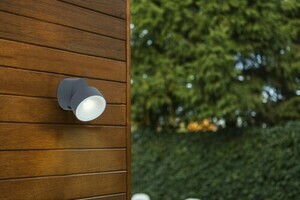 Kültéri fali lámpa Lutec TRUMPET 5626101125 antracit LED 6W alumínium small 4