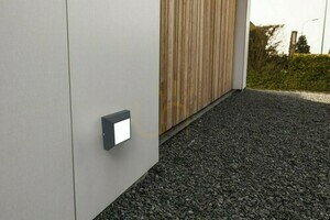 Kültéri fali lámpa Lutec HELENA antracit LED 4W 6402101118 small 1