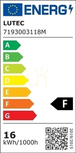 Kültéri LED fényoszlop Lutec QUBO 7193003118 antracit 75 cm small 1