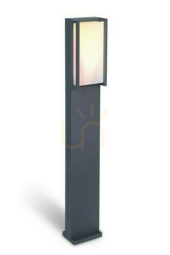 Jelölje be Kültéri LED fényoszlop Lutec QUBO 7193003118 antracit 75 cm