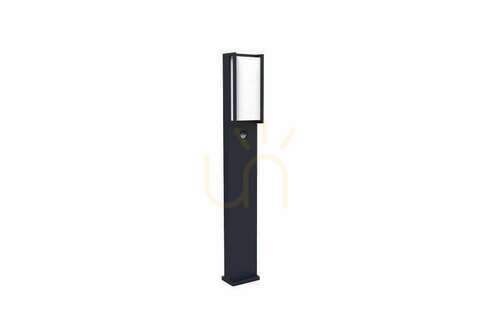 Jelölje be Kültéri LED állólámpa Lutec QUBO antracit alumínium mozgásérzékelővel 75 cm