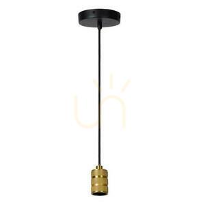Függőlámpa Lucide JOVA vintage arany-fekete E27 08426/01/02 small 5