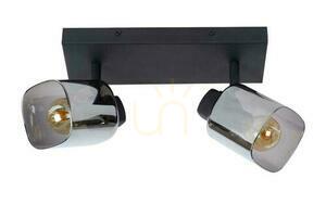 Spotlámpa Lucide ALION fekete 2xE14 LED retro üveg-fém 17999/02/30 small 1