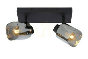 Spotlámpa Lucide ALION fekete 2xE14 LED retro üveg-fém 17999/02/30 small 0