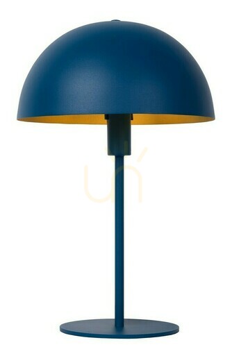 Jelölje be Asztali lámpa Lucide SIEMON kék acél modern 25 cm 45596/01/35