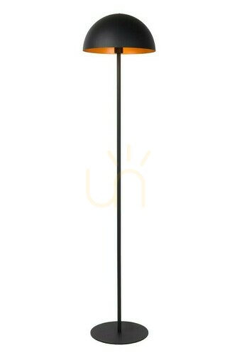 Jelölje be Lucide SIEMON fekete acél állólámpa E27 160 cm