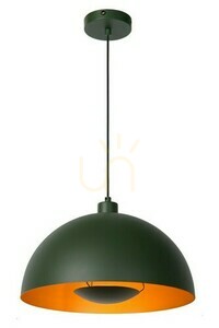 Függőlámpa Lucide SIEMON zöld acél 40 cm E27 LED 45496/01/33 small 0