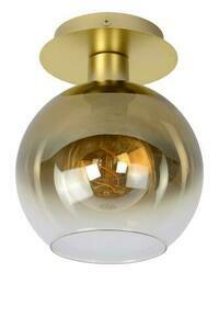Plafon Lucide Marius arany üveg fém LED E27 20 cm 74114/01/02 small 1