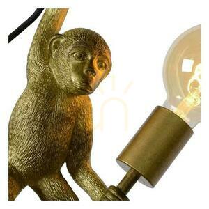 Fali lámpa Lucide Extravaganza Chimp retro fekete-arany E27 48,5 cm 10202/01/30 small 4